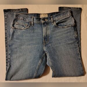 Everlane Men's The Slim Straight Organic Cotton Jeans Size 31 X 30